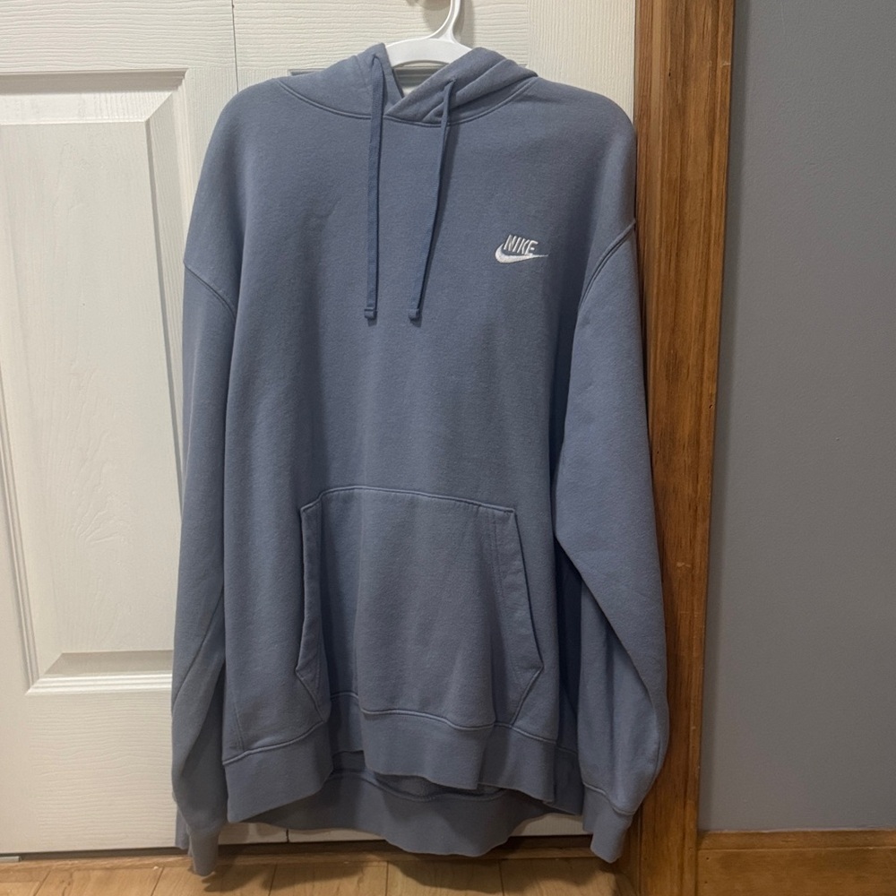 Nike Men's Slate Blue Hoodie